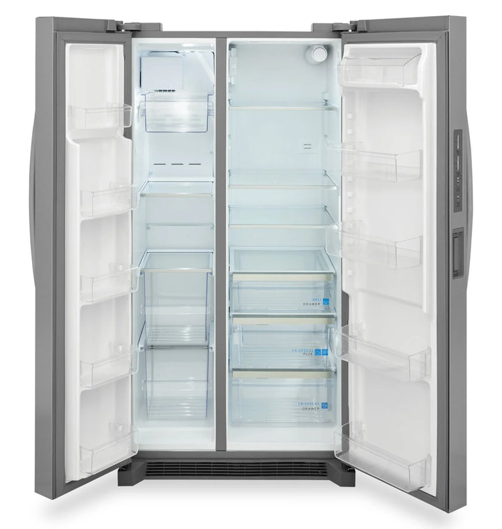 Frigidaire Gallery 36" 26 Cu. Ft. Side-by-Side Refrigerator - Stainless Steel - GRSN2620AF