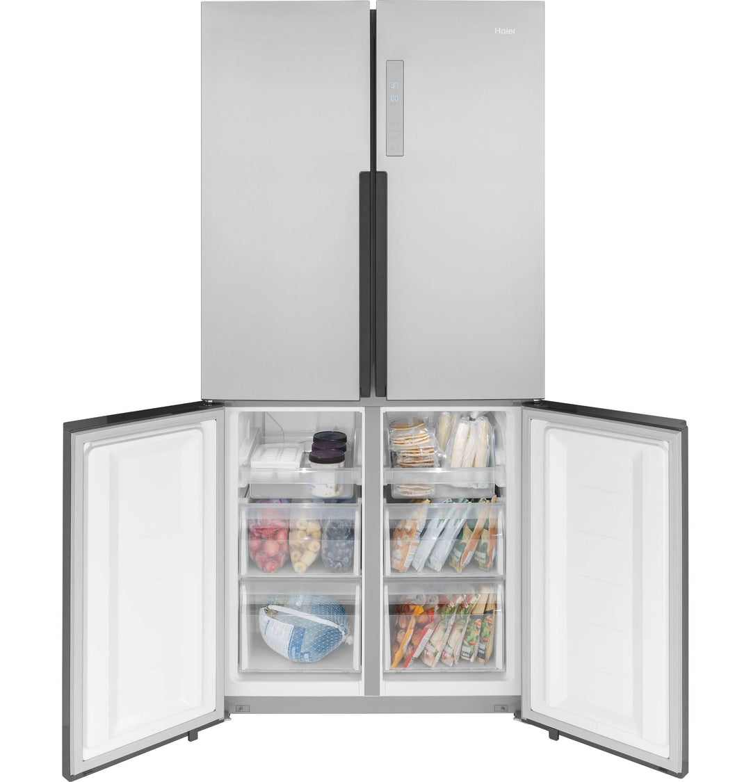 Haier French Door Refrigerator, 33" Width - QHE16HYPFS