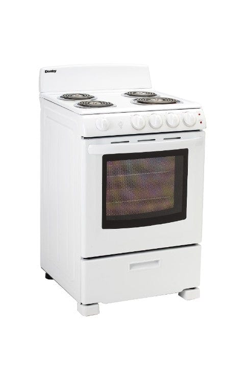 Danby - 2.9 cu. ft Electric Range in White - DER244WC (scratch and dent) Refurbished