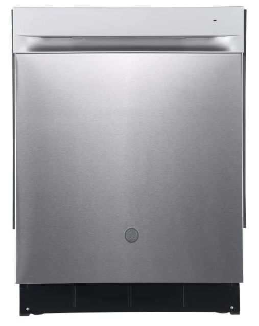 GE Dishwasher, 24" Exterior Width, Lid Scratched,52 dB Decibel Level, Fully Integrated, Stainless Steel (Interior), 4 Wash Cycles GBP534SSPSS