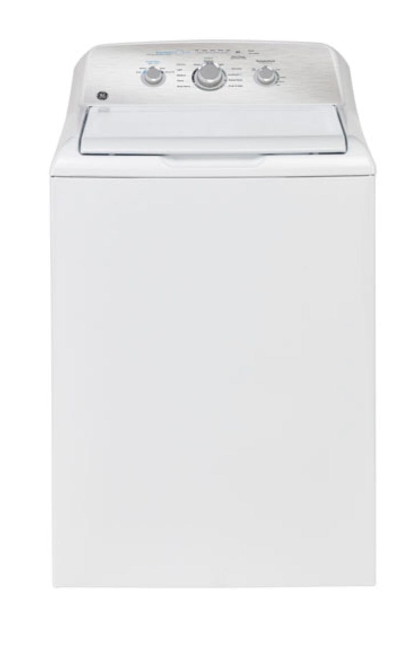 GE 4.4 Cu. Ft. High Efficiency Top Load Washer (GTW331BMRWS) - White